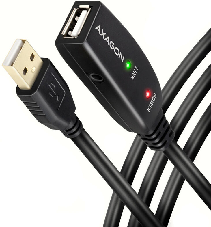 Cable Extensión AXAGON ADR-220 USB 2.0 A-M -> A-F Activo - 20m image number 0