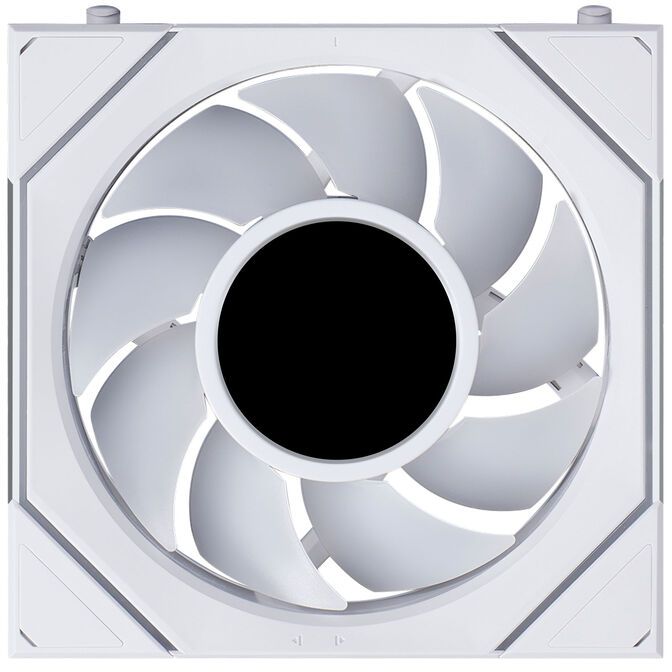 Ventilador Lian Li UNI FAN SL120 LCD Infinity FLEX Wireless Blanco 120mm (Pack 3) image number 4