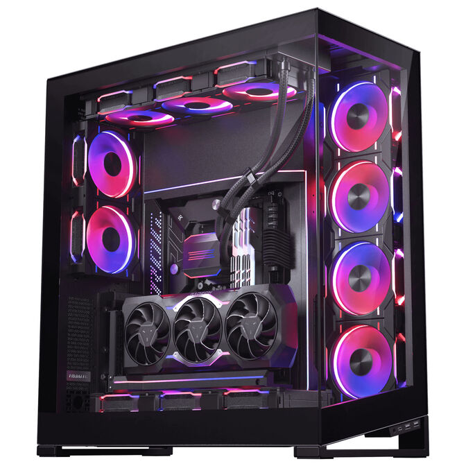 GPU Bracket vertical Phanteks+Cabo PCI-E 5.0 x16 Fita Riser 22cm Negro image number 8