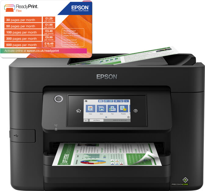 Multifuncional Epson WorkForce Pro WF-4820DWF Wi-Fi image number 3