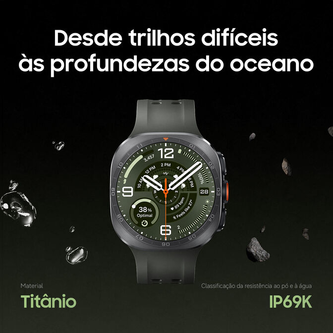 Smartwatch Samsung Galaxy Watch Ultra 2 47mm LTE Prateado image number 9