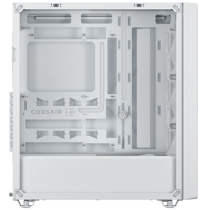 Torre ATX Corsair 3200D RS Perfomance Blanco Cristal Templado image number 4