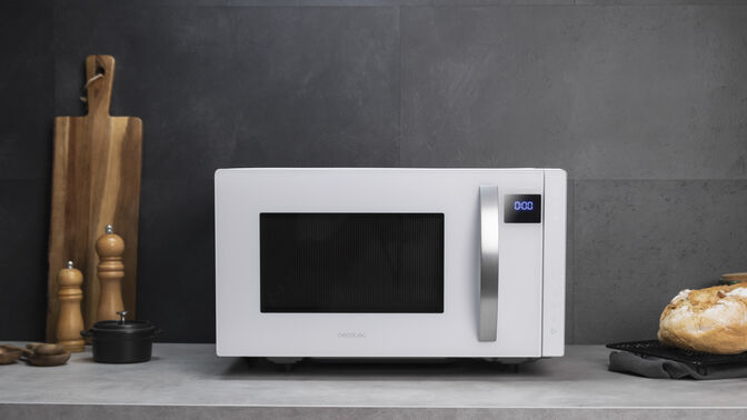 Microondas Cecotec GrandHeat 2300 Flatbed Touch Blanco image number 2