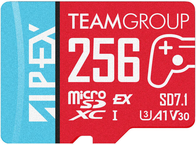 Tarjeta de Memoria Team Group MicroSD Express Nintendo Switch 2 / ROG Ally 256GB image number 1