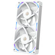 Ventilador NZXT F240X Perfomance RGB Single-Frame Blancas - Duplo Vent&iacute;lador 120mm (240mm) image number null