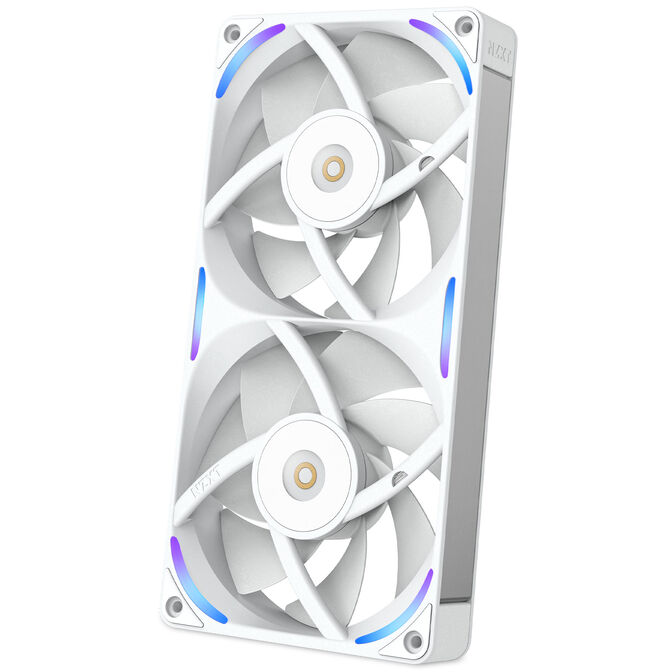 Ventilador NZXT F240X Perfomance RGB Single-Frame Blancas - Duplo Vent&iacute;lador 120mm (240mm) image number 6