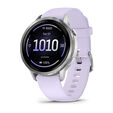 Smartwatch Garmin Venu 4 41mm Prateado/Lil&aacute;s image number null