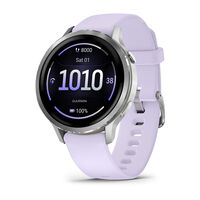 Smartwatch Garmin Venu 4 41mm Prateado/Lil&aacute;s