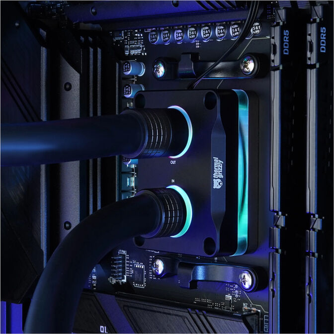 Thermal Grizzly DeltaMate Fitting - HT14 Negro image number 2