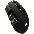 Rato Corsair Scimitar Elite Gaming Wireless SE MMO 33000DPI Gun Metal image number null