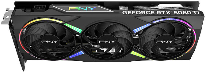 Tarjeta Gr&aacute;fica PNY GeForce&reg; RTX 5060 Ti Gaming RGB Triple Fan OC 16GB GDDR7 DLSS4 image number 4