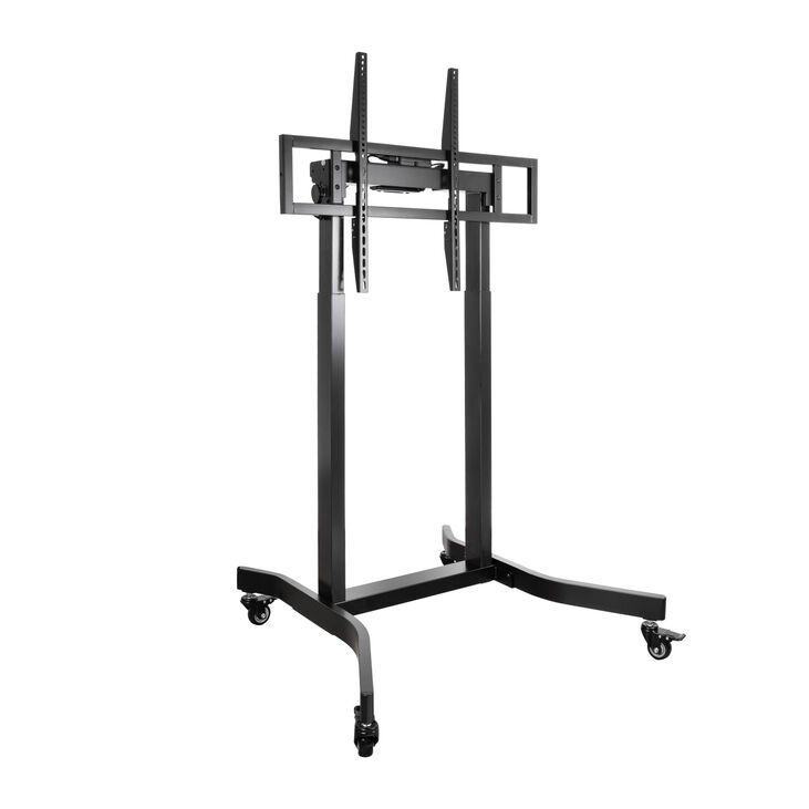 Soporte Móvil Tooq LUX con Ajuste Eléctrico de Altura 55" a 100" Máx. 120Kg Negro image number 0