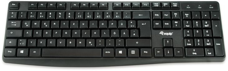 Teclado Equip USB (PT) Negro image number 0
