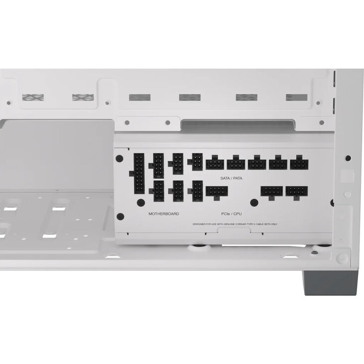 Fuente Alimentación Modular Corsair RMx Shift Series RM1000x 1000W 80 Plus Gold Blanca image number 6