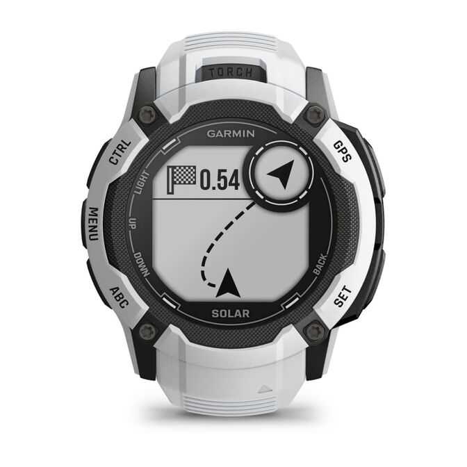 Smartwatch Garmin Instinct 2X Solar 50mm Branco image number 10