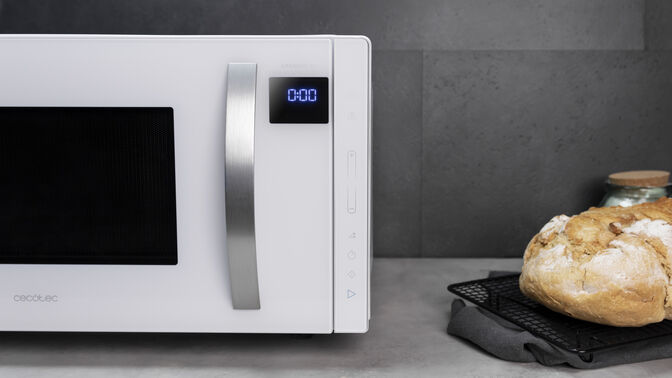 Microondas Cecotec GrandHeat 2300 Flatbed Touch Blanco image number 4