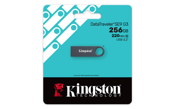 Pen Kingston DataTraveler SE9 G3 256GB USB3.2 Gen 1 Dark Nickel image number 3