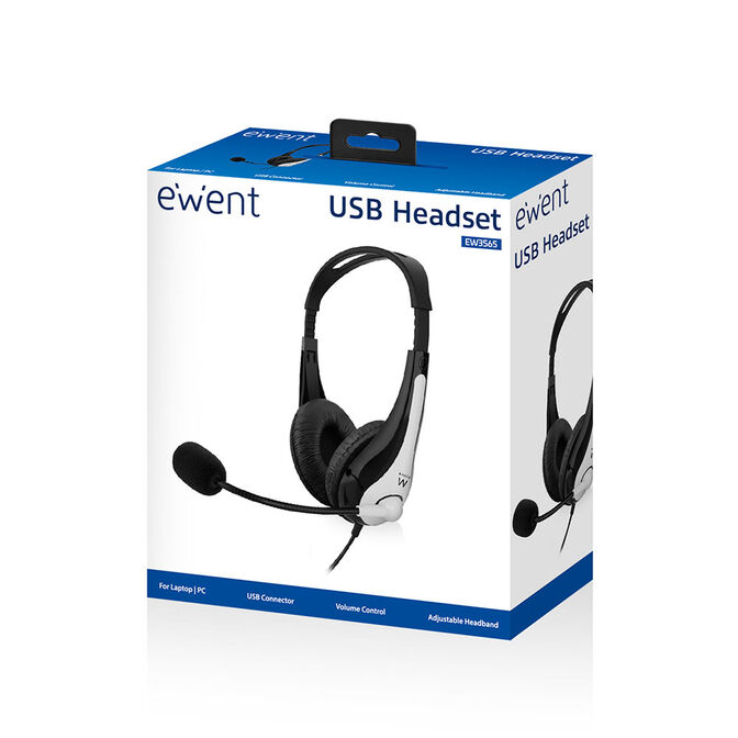 Auriculares Ewent EW3565 USB image number 4