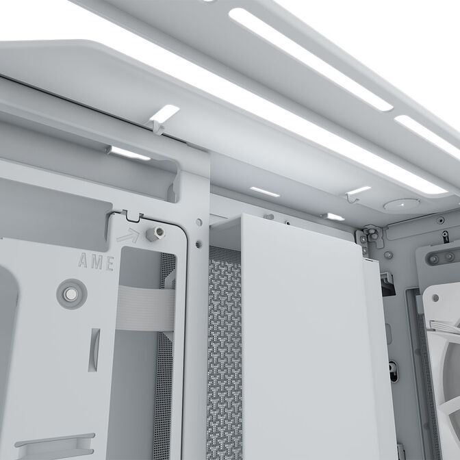 Torre E-ATX Corsair 4000D RS Wood White Oak Cristal Templado image number 12