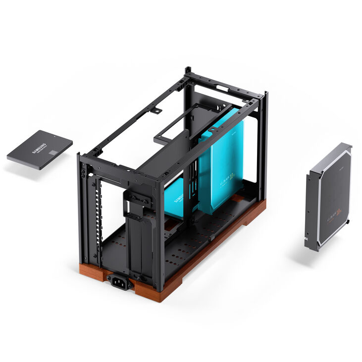 Caja Mini-ITX Jonsbo T9 Negro con Riser 4.0 image number 11