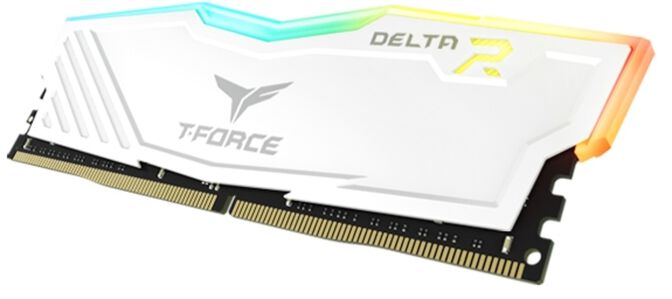 Team Group Kit 16GB (2 x 8GB) DDR4 3600MHz Delta RGB Blanco CL18 image number 1