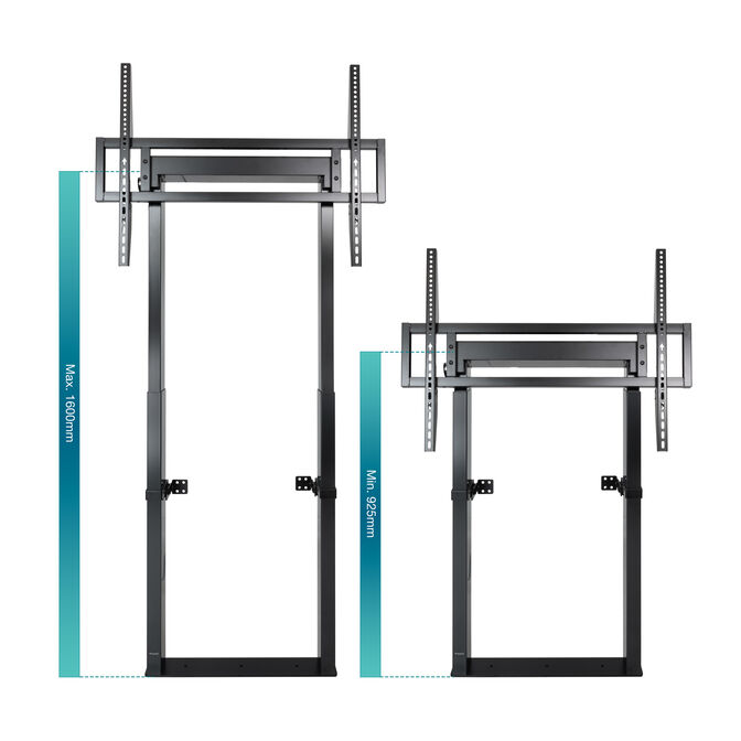 Soporte Suelo/Pared Fijo Tooq HIPERI&Oacute;N 55" a 100" M&aacute;x. 120Kg Negro image number 5