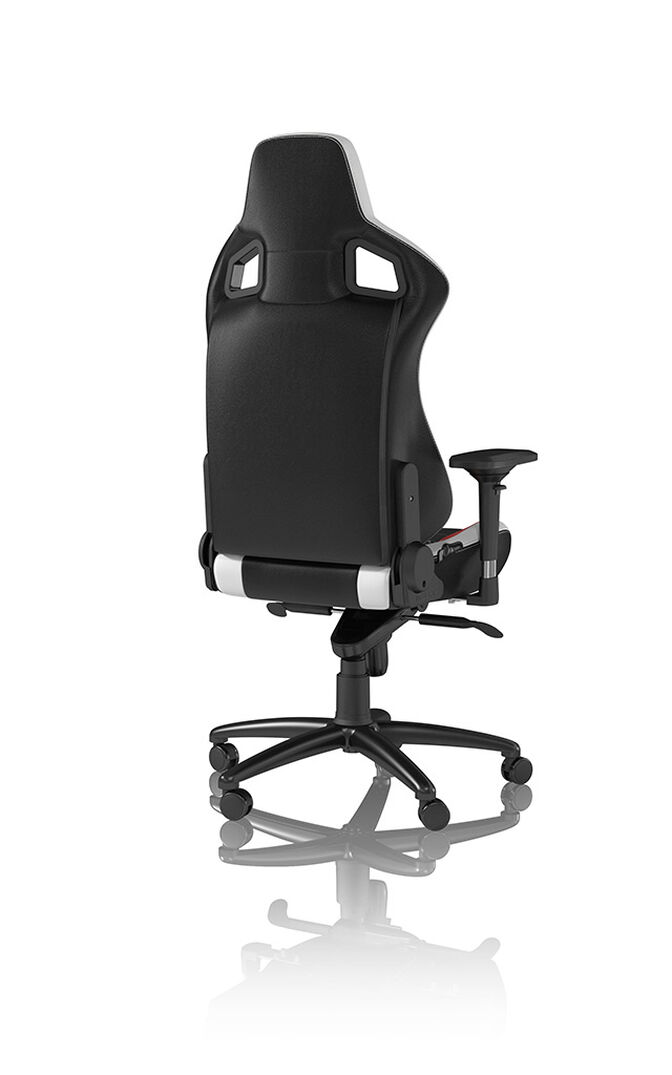 Silla noblechairs EPIC Real Leather - Negro / Blanco / Rojo image number 2
