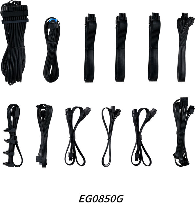 Fuente Modular Lian Li Edge 850W 80+ Gold Negra image number 6