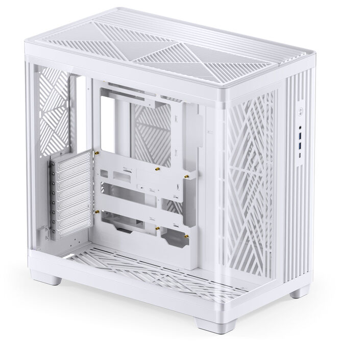 Caja ATX Jonsbo TK-4 Vidrio Tempelado Blanco image number 3