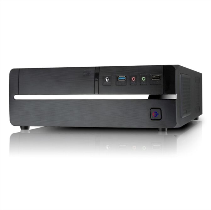 Caja Mini-ITX Tooq C/Fuente Alimentaci&oacute;n 500W Negro image number 1