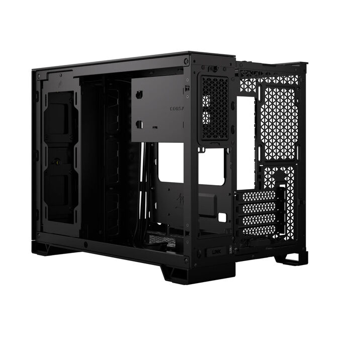 Torre Micro-ATX Corsair 2500X Negro Cristal Templado image number 11