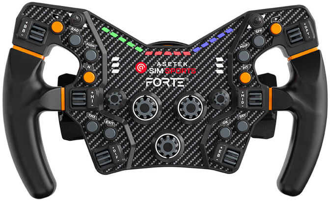Asetek SimSports The Forte Formula Wheel image number 0
