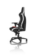 Silla noblechairs EPIC Real Leather - Negro / Blanco / Rojo image number null