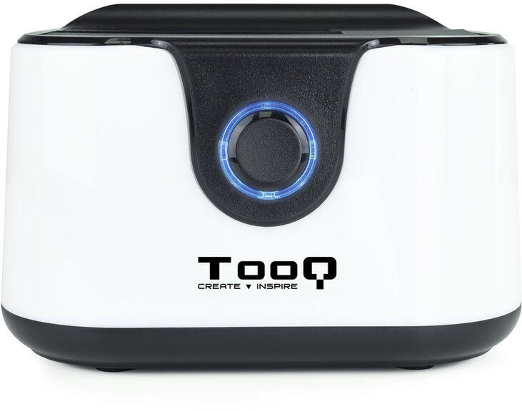 Dock Tooq para 2x SATA 2.5/3.5 OTB - USB 3.0 Blanco image number 1