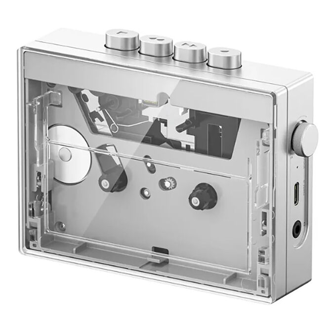 Reproductor de Casetes FiiO CP13 Est&eacute;reo Transparente image number 0