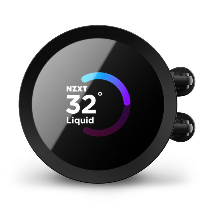 Kit de Refrigeración Líquida CPU NZXT Kraken 280 RGB Negro image number 2