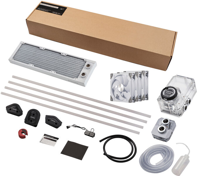 Kit Watercolling Phanteks Glacier EZ-Fit 360mm D30 - Blanco image number 0