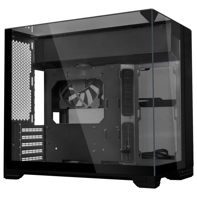 Caja Micro-ATX Lian Li O11 Vision-M Negro image number 0