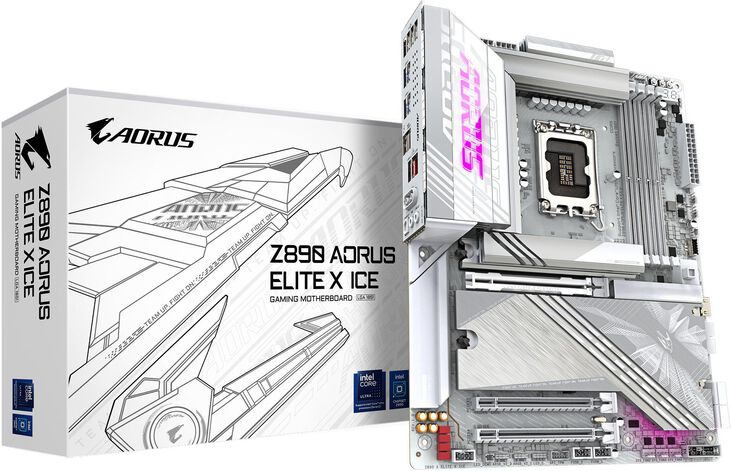 Placa Base Gigabyte Z890 Aorus Elite X ICE image number 0