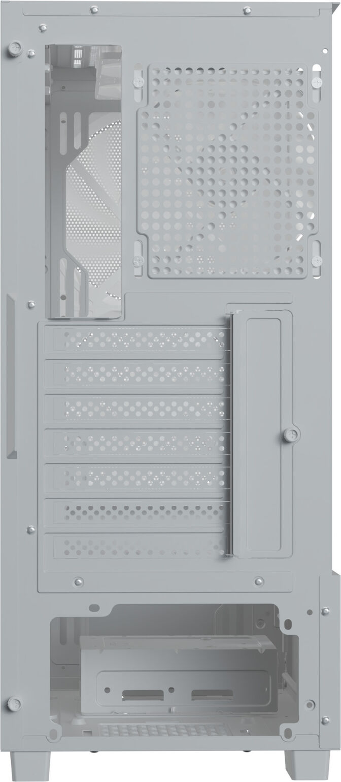 Caja ATX Aerocool B508A Flow ARGB Vidrio Templado Blanco image number 6