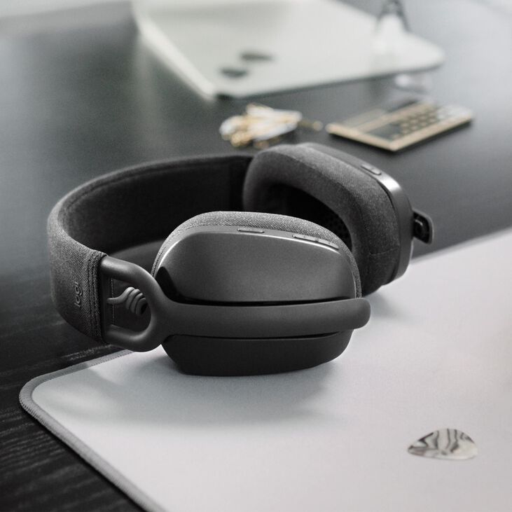 Auriculares Logitech ZONE Vibe 100 Bluetooth Negro image number 1