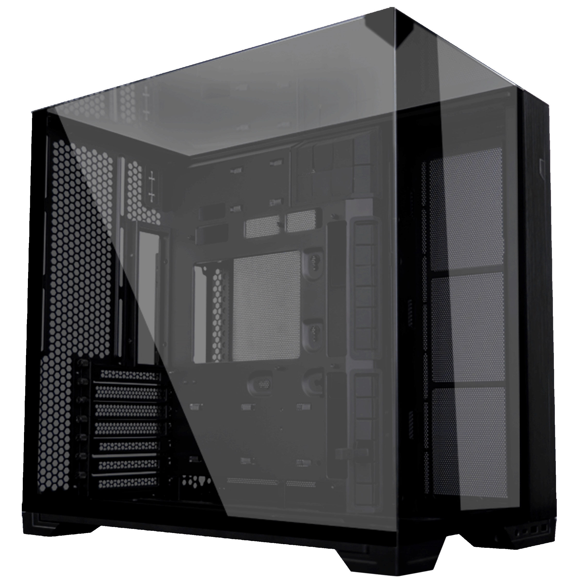 Caja E-ATX Lian Li O11 Vision Compact Negro Vidrio Templado