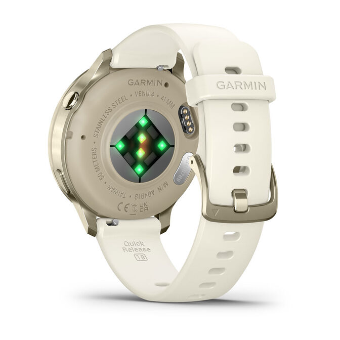 Smartwatch Garmin Venu 4 41mm Dorado/Blanco image number 4