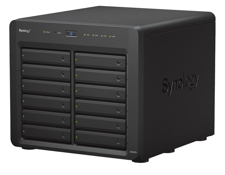 NAS Synology Disk Station DS2422+ - 12 Baías - 2.2GHz 4-core - 4GB RAM image number 0