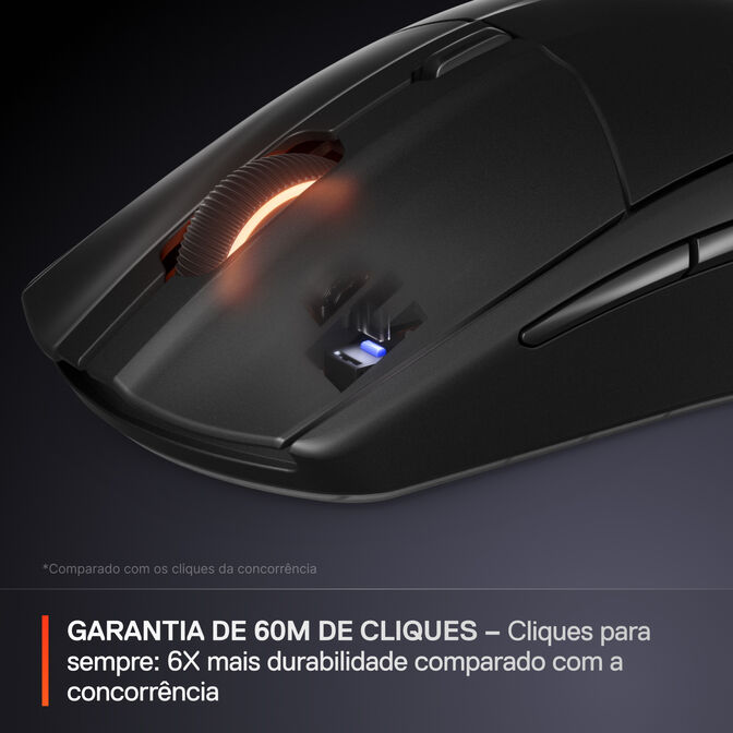 Rat&oacute;n Steelseries Rival 3 Wireless Gen2 Preto image number 4