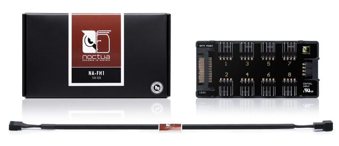 Controlador e Hub Noctua NA-FH1 8x Ventiladors image number 2