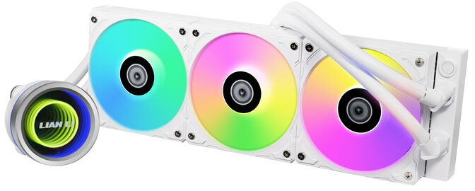 Kit Refrigeraci&oacute;n L&iacute;quida Lian Li Trinity Blanco - 360mm image number 1