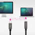 Cable USB 3.2 Gen2x2 Nanocable 4K/60Hz USB-C M/H 1 M image number null