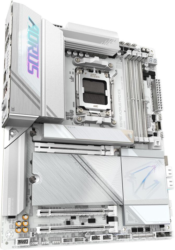 Placa Base Gigabyte X870E Aorus Pro ICE WiFi7 image number 2