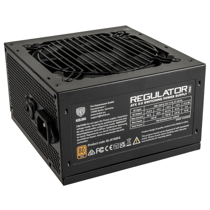 Fuente Kolink KL-R750FG PSU. Gen5. Gold image number 0